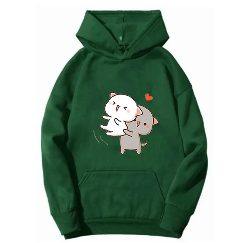 Damen Kapuzenpullover mit verspieltem Tierdesign Skjora