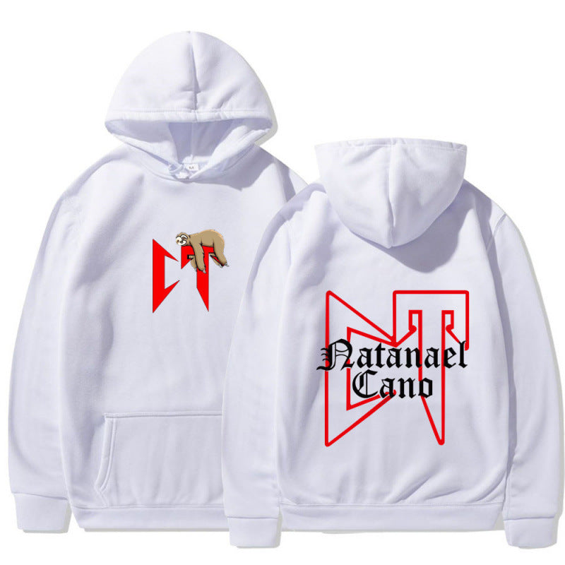 Dame hoodie med kreative dyremotiver og høykvalitets fleece Skjora
