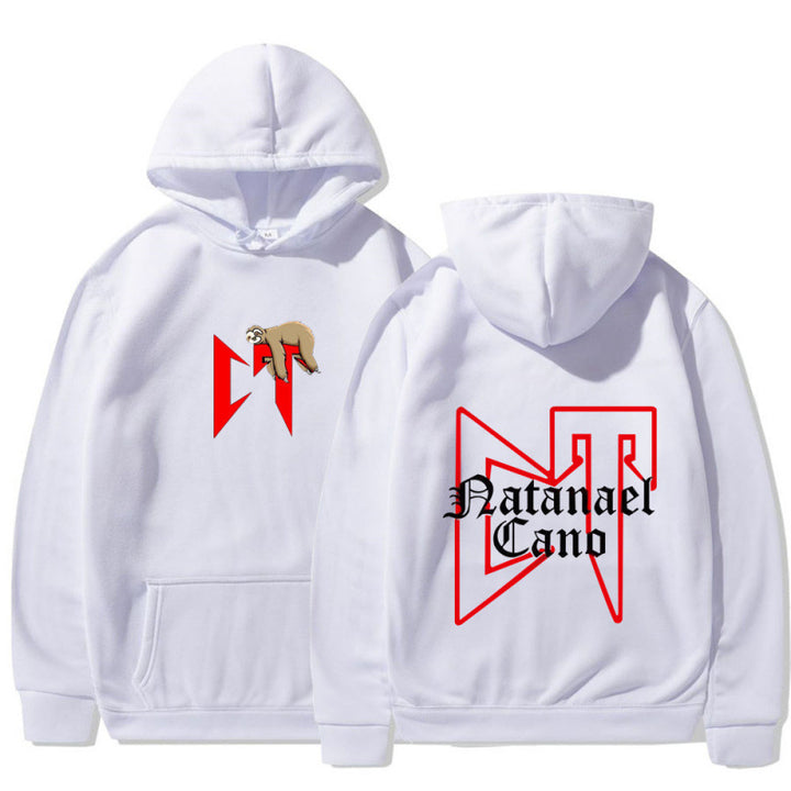Dame hoodie med kreative dyremotiver og høykvalitets fleece Skjora