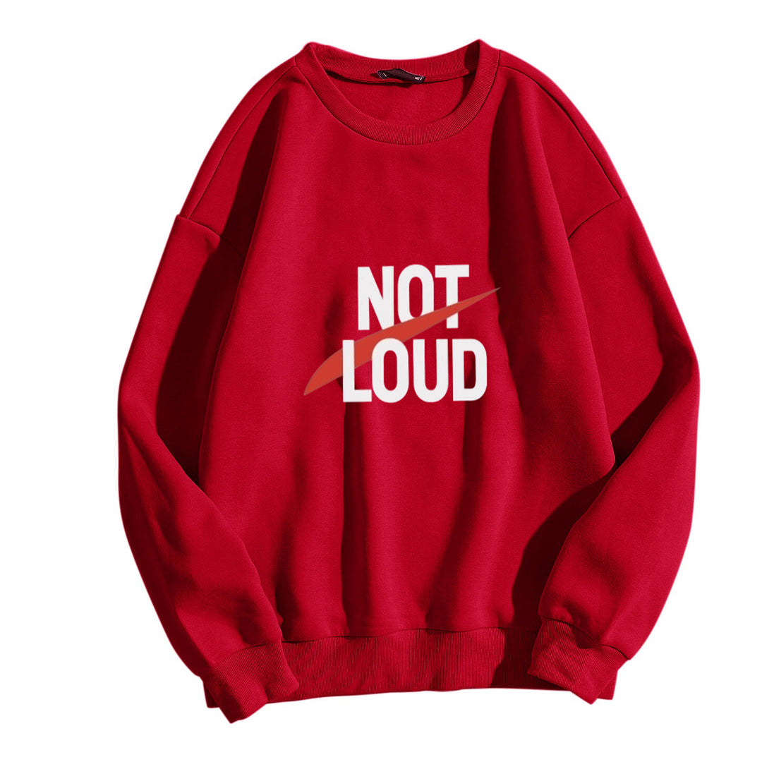 Damegen Sweatshirt med kreativt påskrift Skjora