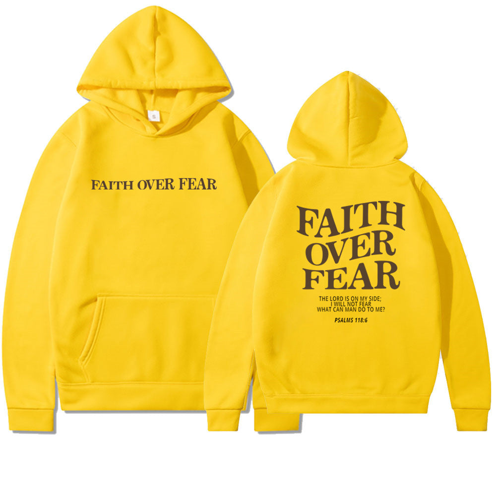 Dame hoodie med inspirerende tekst og høykvalitets håndverk Skjora