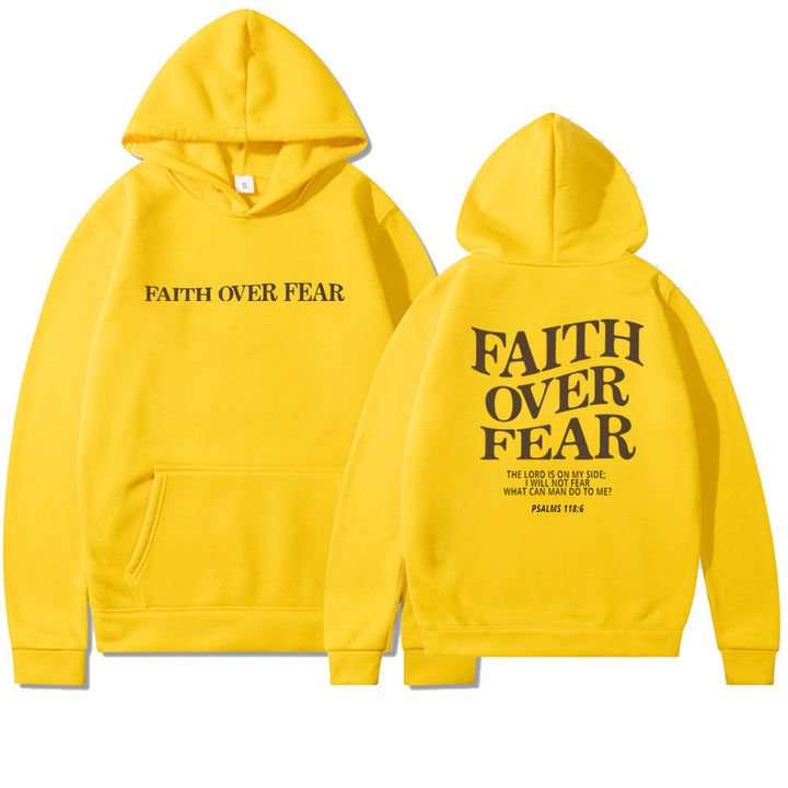 Dame hoodie med inspirerende tekst og høykvalitets håndverk Skjora