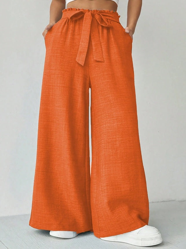 Women Wide Leg Pants Skirt