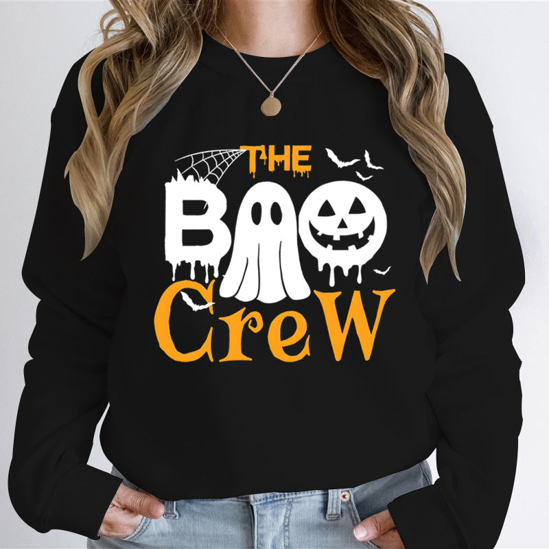 Damegenser med Halloween-tema og kreativt grafisk trykk Skjora