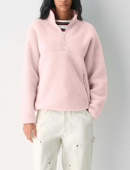 Kvinne Fleece Genser Skjora
