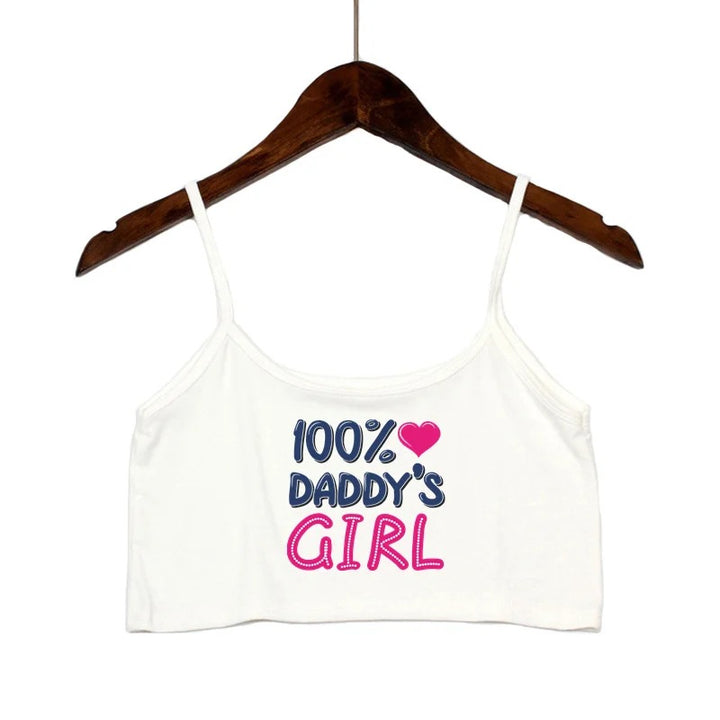 Damer moteriktig Crop-Top med dekorerte stropper Skjora