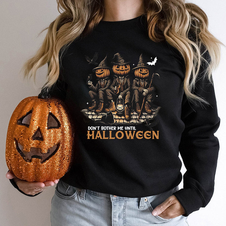 Dame sweatshirt med sesongens Halloween-motiv og komfortabel passform Skjora