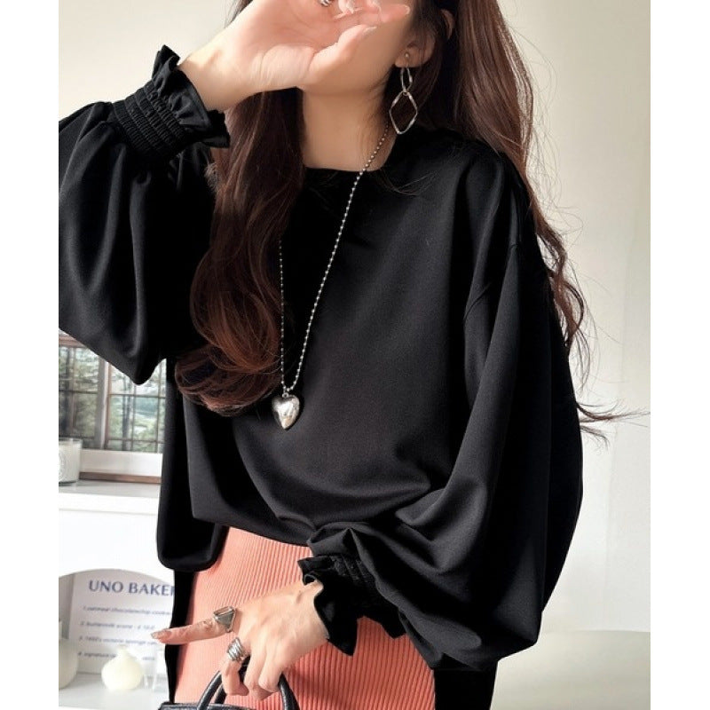 Sweatshirt oversized for kvinner Skjora