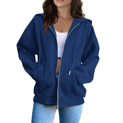 Dame hettejakke med koselig oversized snitt Skjora
