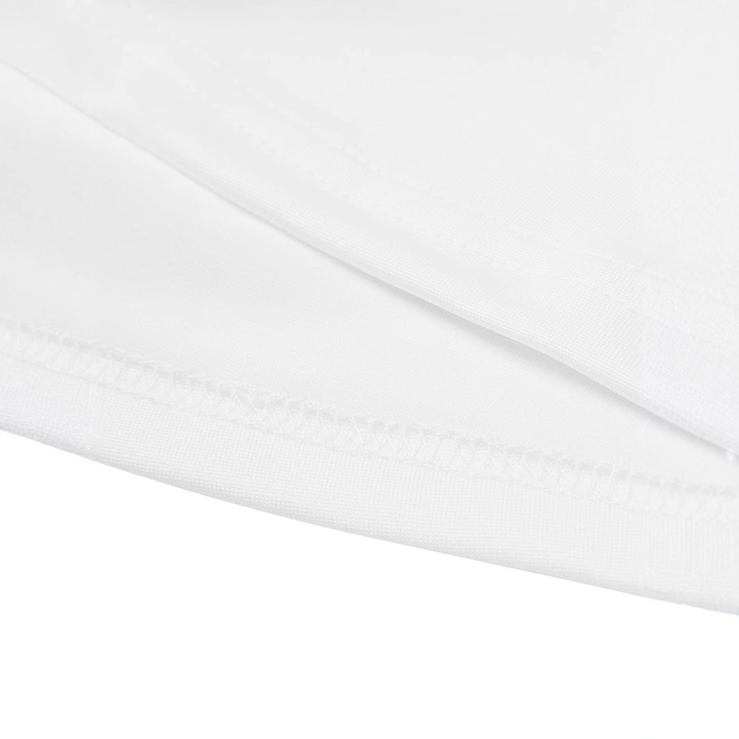 Dame Crop-T-skjorte med fengslende statementprint Skjora