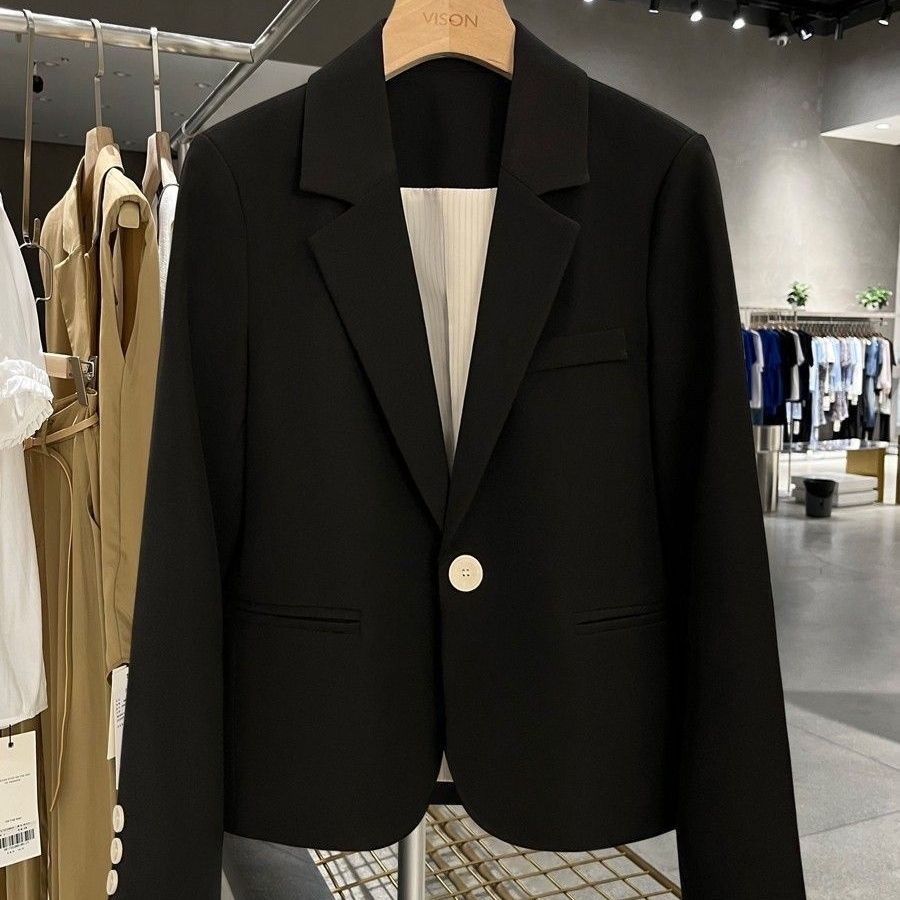 Dame elegant og skreddersydd blazer med slanke reverser Skjora