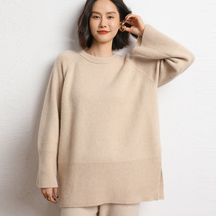 Damer Moderne Oversized Genser Skjora
