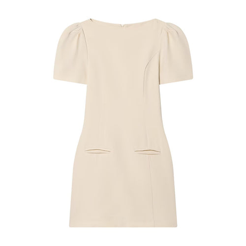 Damekjole med pufferm og innsvingt snitt Skjora