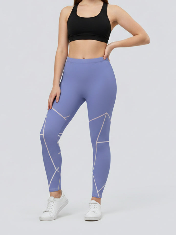 Damen Sportlegging mit stilvollem grafischen Design Skjora