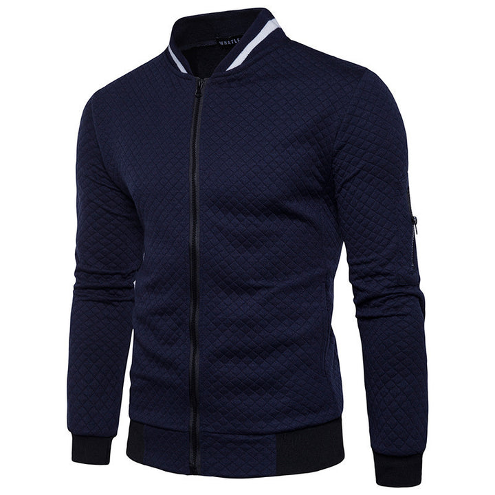 Men's sports jacket with stand-up collar and functional zip pockets Skjora