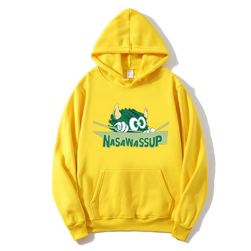 Damen Kapuzenpullover mit verspieltem Motiv Skjora