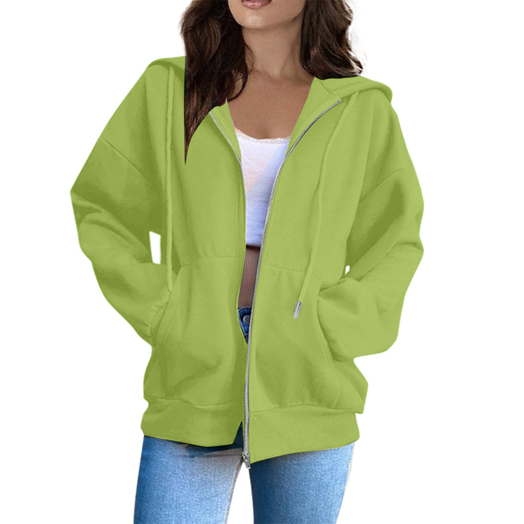 Dame hettejakke med koselig oversized snitt Skjora
