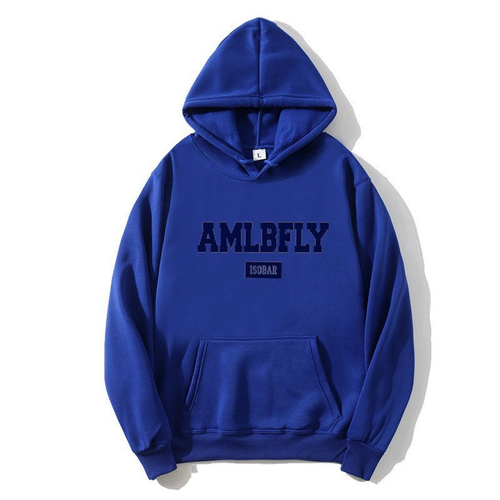 Damer Hoodie med moderne bokstavering Skjora