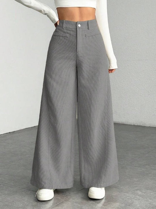 Women's Loose Corduroy Trousers Skjora