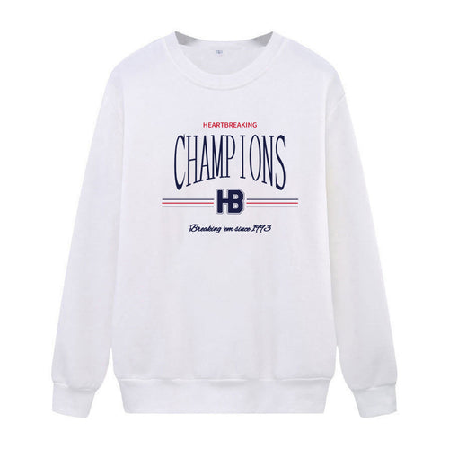 Damer sweatshirt med moderne grafisk trykk Skjora