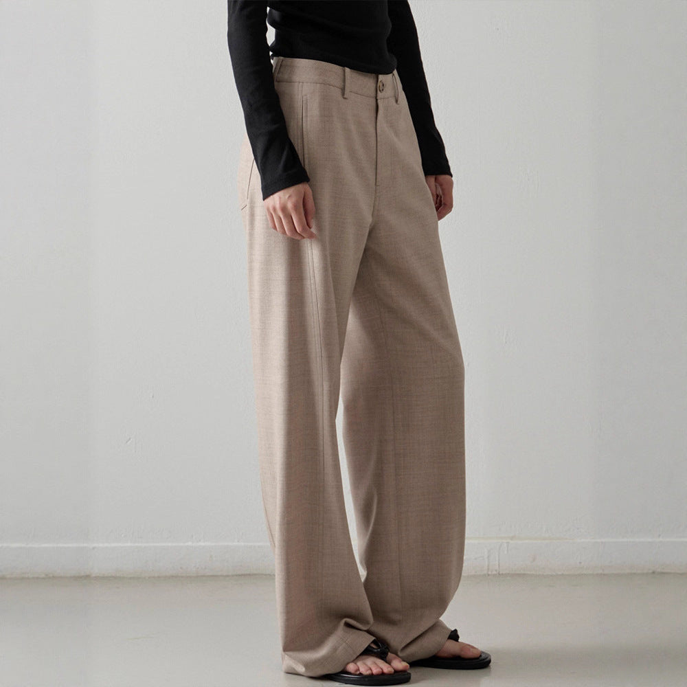 Dame elegante og vide dressbukser Skjora