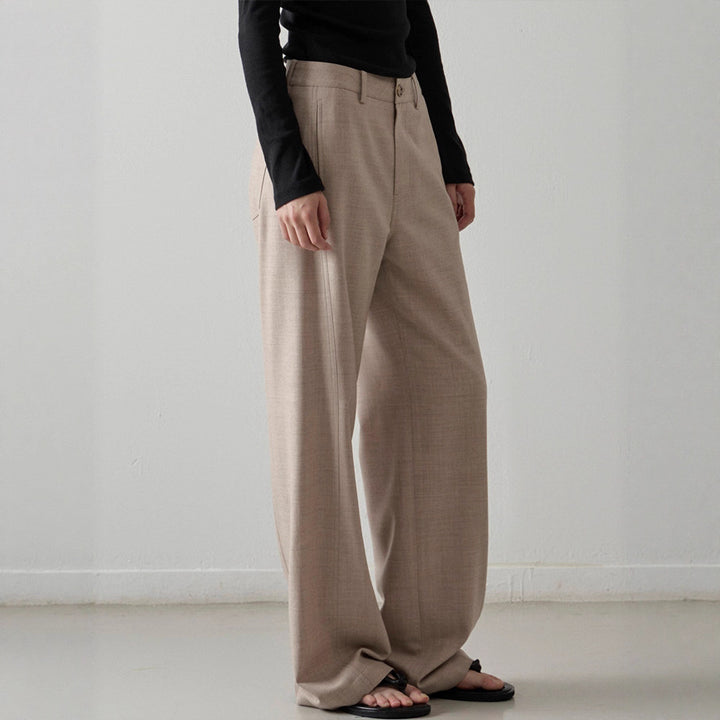 Dame elegante og vide dressbukser Skjora