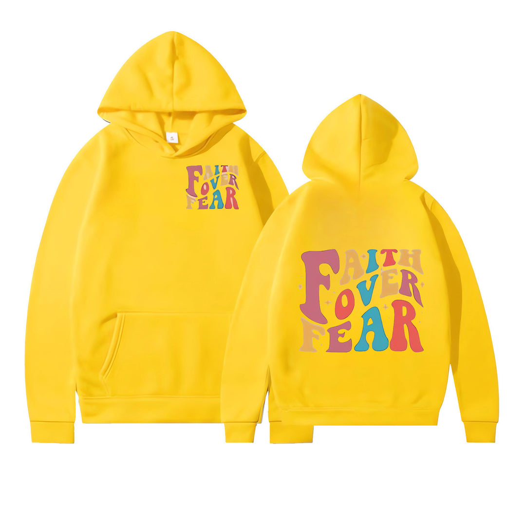 Dame hoodie med unikt grafisk display Skjora
