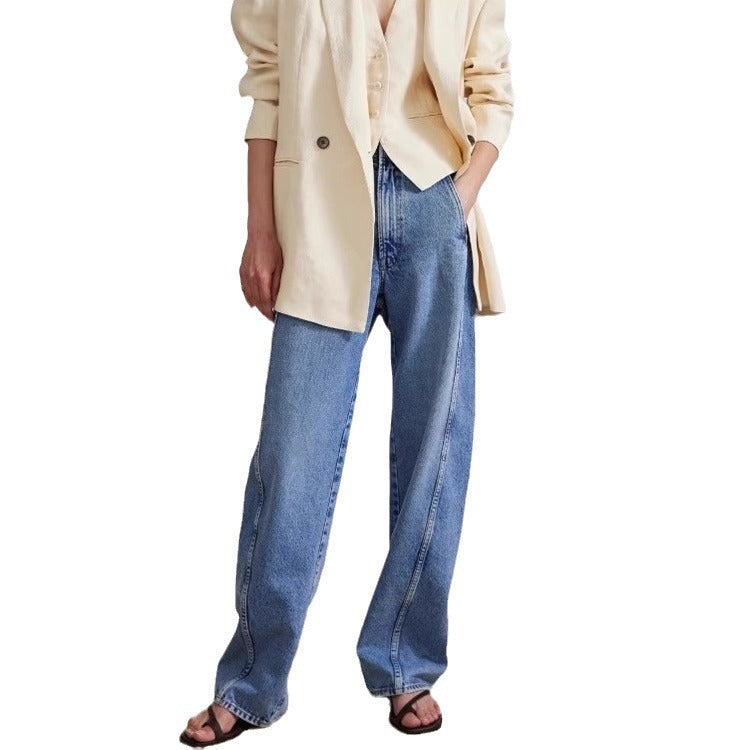 Damer Høyt skårne Mom-jeans Skjora