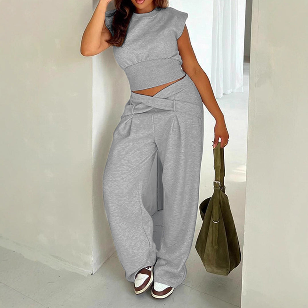 Dame joggedrakt med oversized snitt og trendy detaljer Skjora