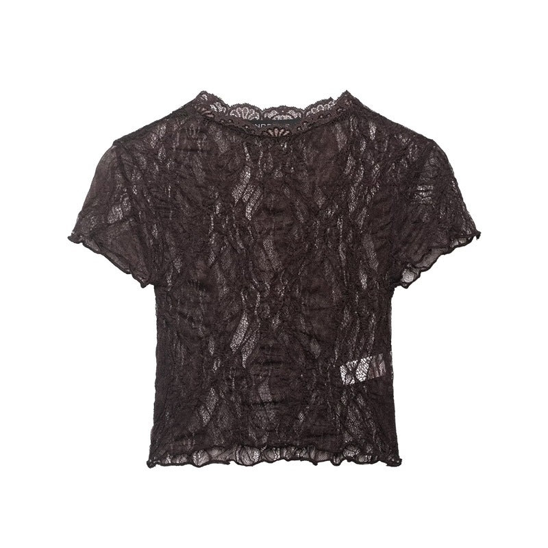 Dame Korte spissbluse med raffinert design Skjora