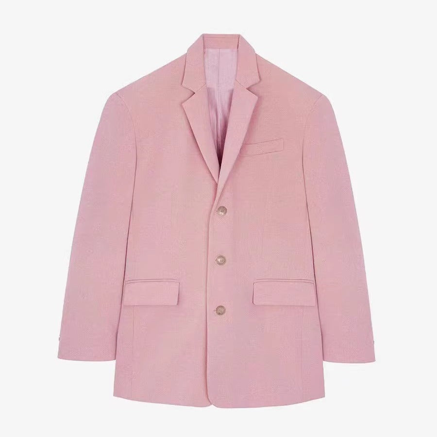 Damer Elegant Oversize-Blazer med matchende buksedrakt Skjora
