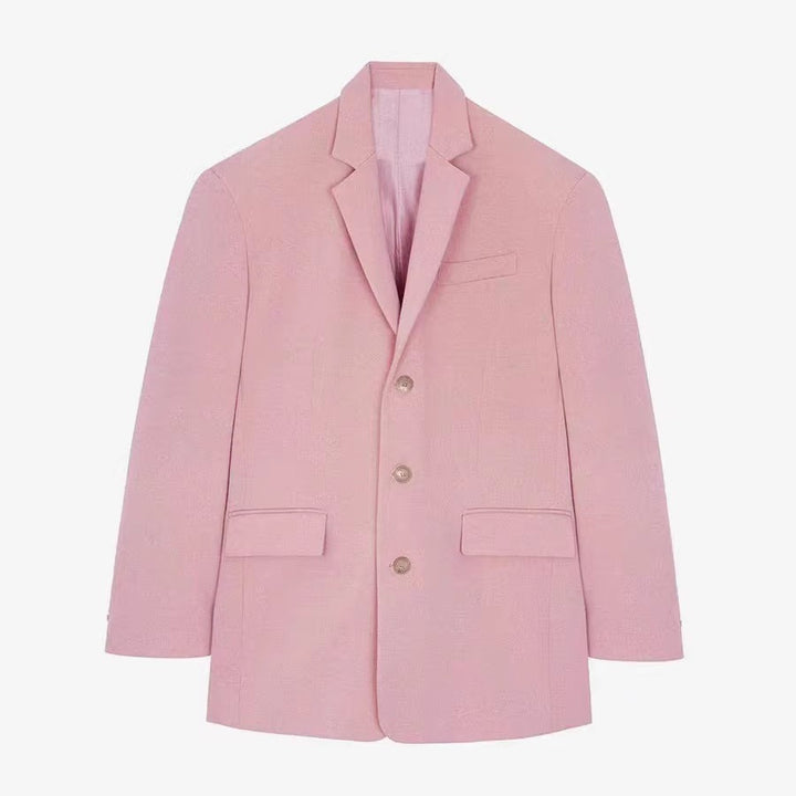 Damer Elegant Oversize-Blazer med matchende buksedrakt Skjora