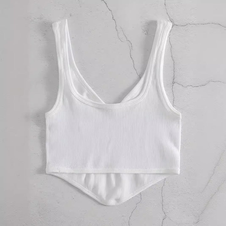 Dame Crop Top Skjora
