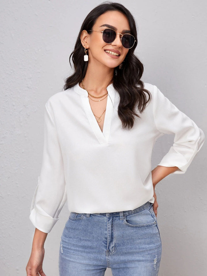 Damer Elegant og moderne bluse skjorte Skjora
