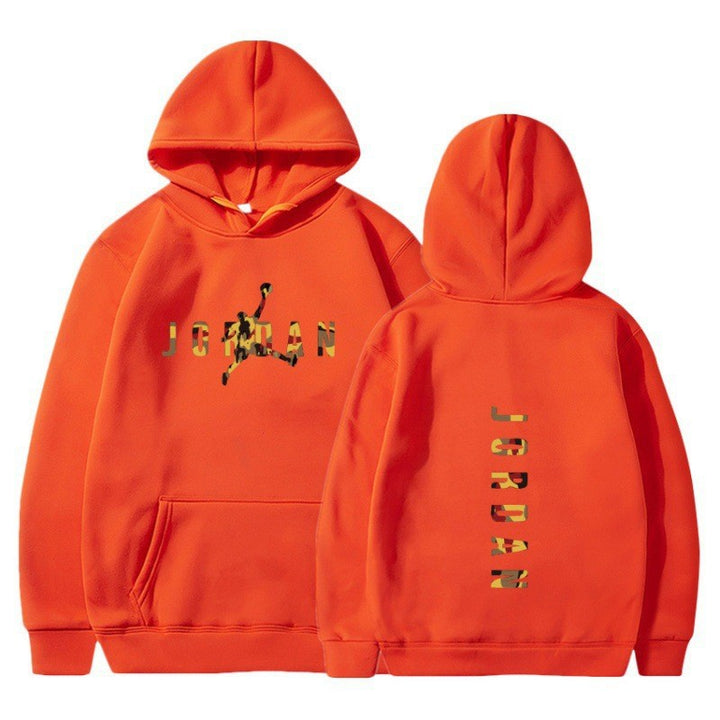 Dame hoodie med kunstnerisk motiv og inspirerende opplisting Skjora