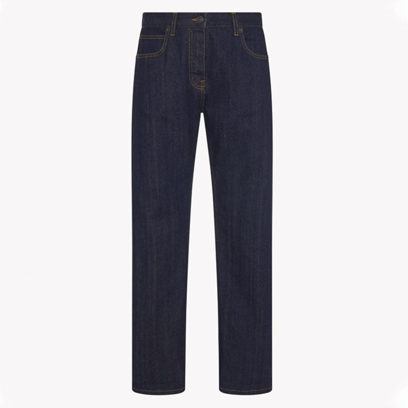 Dame rett skåret jeans med høy midje Skjora