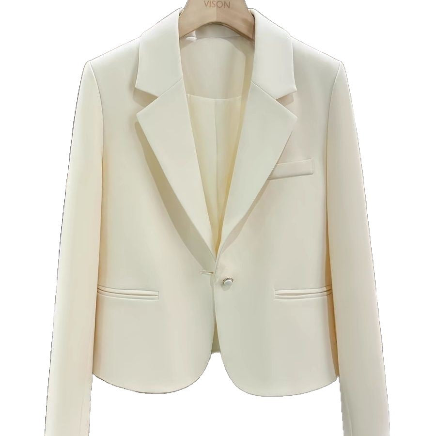 Dame elegant og skreddersydd blazer med slanke reverser Skjora