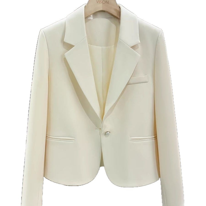 Dame elegant og skreddersydd blazer med slanke reverser Skjora