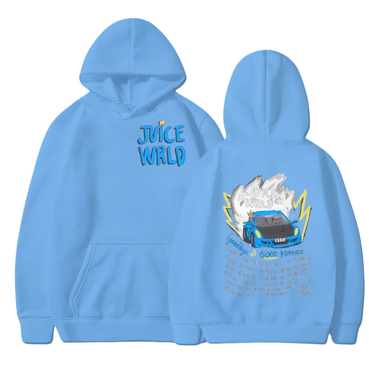 Women's hoodie with vibrant graffiti design and comfortable fit Skjora
