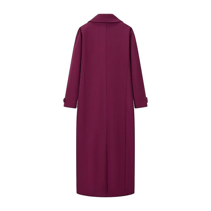 Kvinners elegante trench coat med dobbelspent design Skjora