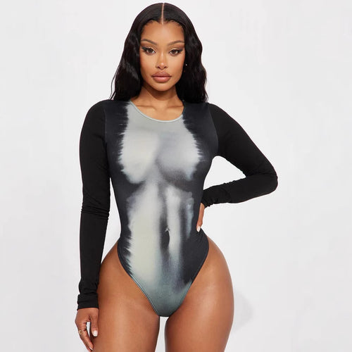 Damer Langermet Bodysuit Skjora