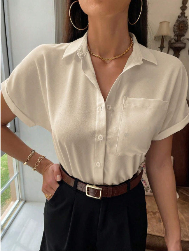 Dame elegant, lett bluse Skjora