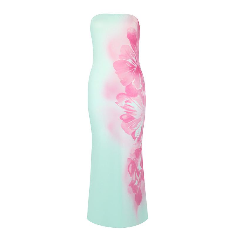 Damer Maxikjole med floral design Skjora