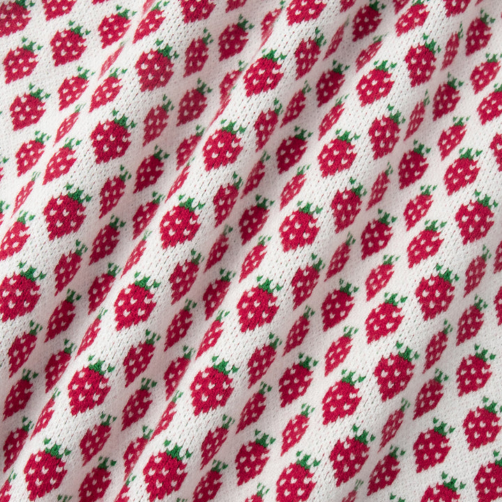 Oversized genser for kvinner med blomstermotiv Skjora