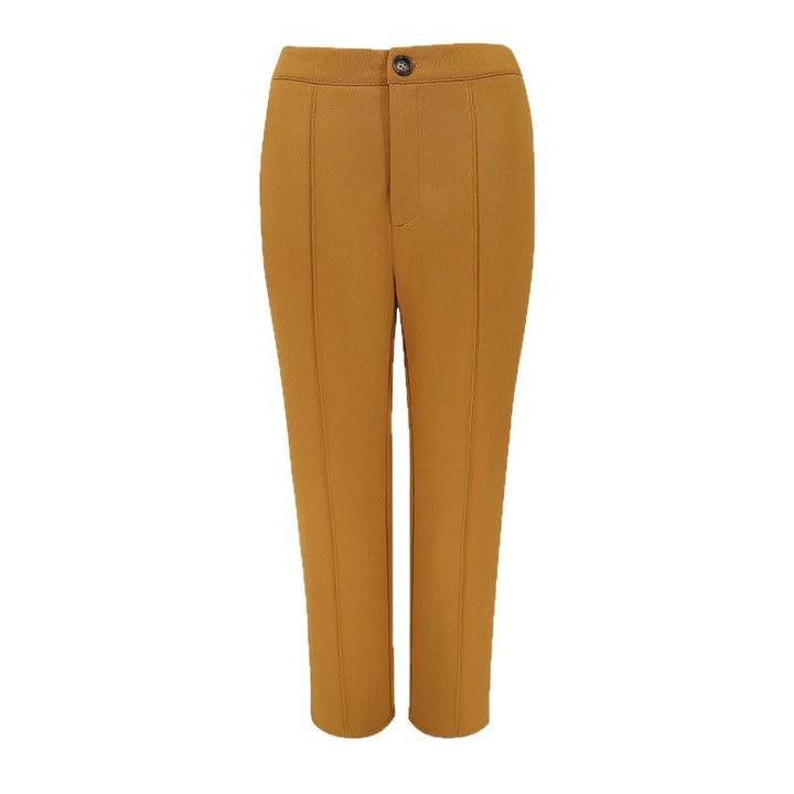 Dame elegant chinos bukser med figurtilpasset passform Skjora