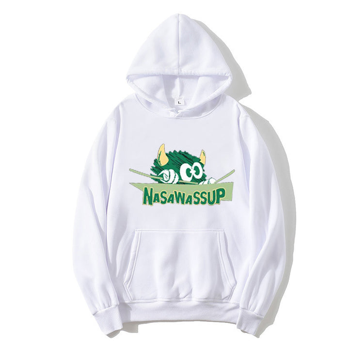 Damen Kapuzenpullover mit verspieltem Motiv Skjora
