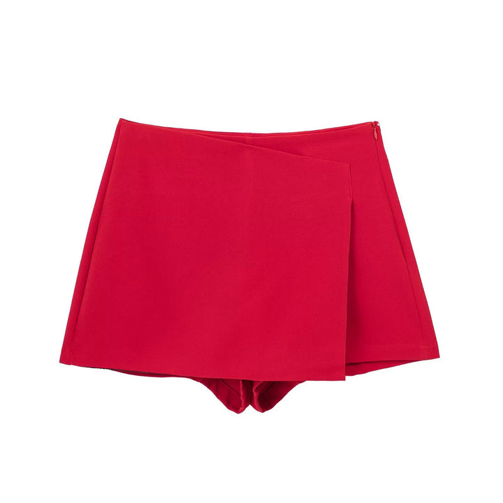 Dame sportliche shorts med elegant lagdelt design Skjora