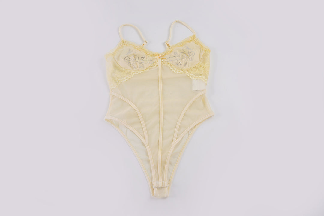 Damekropp med forführeriske spisse-detaljer og elegant design Skjora