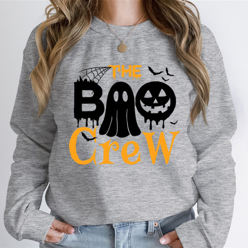 Damegenser med Halloween-tema og kreativt grafisk trykk Skjora