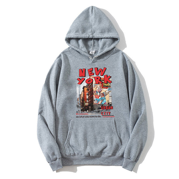 Damen Kapuzenpullover mit urbanem New York-Design Skjora
